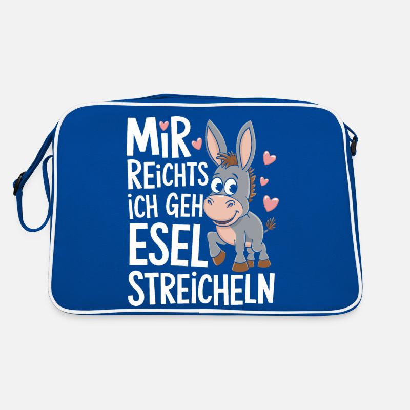 Esel Eselchen Maultier Muli Retro Tasche