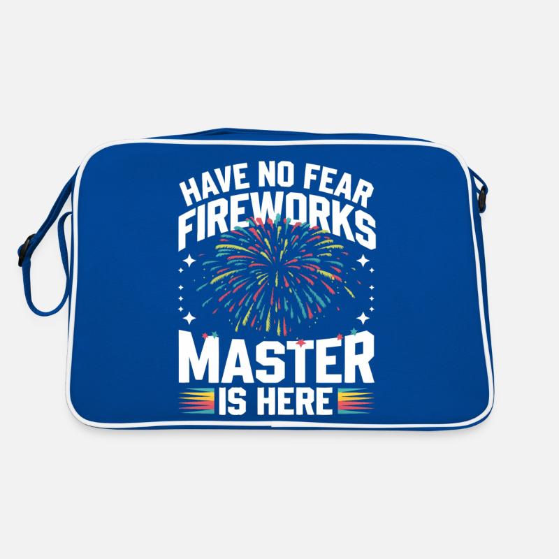Pyrotechnics Fireworks Pyrotechnics Retro Bag