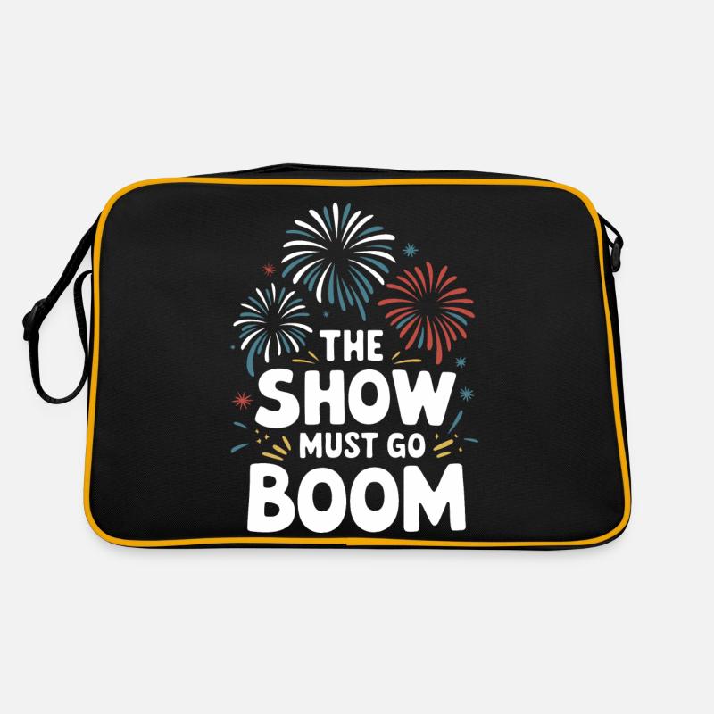 Pyrotechnics Fireworks Pyrotechnics - Retro Bag - black/gold