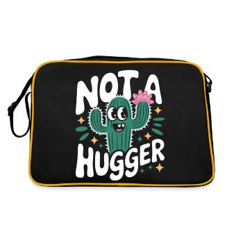 Cactus Cacti Desert Plant - Retro Bag - black/gold - Back