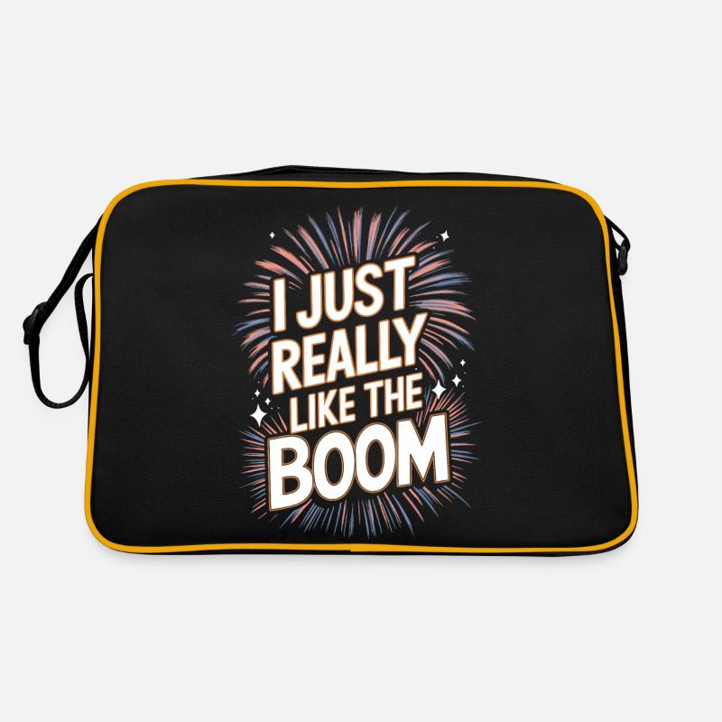Pyrotechnics Fireworks Pyrotechnics Retro Bag
