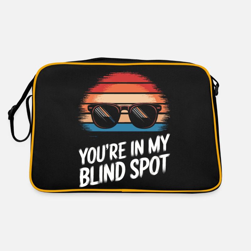 Blinde Blindheit Sehbehinderte Menschen Retro Tasche