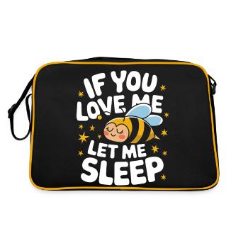 abeille abeille apicultrice abeille abeille - Sac Retro - noir/or - Dos