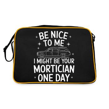 Undertakers hearses Undertakers - Retro Bag - black/gold - Back