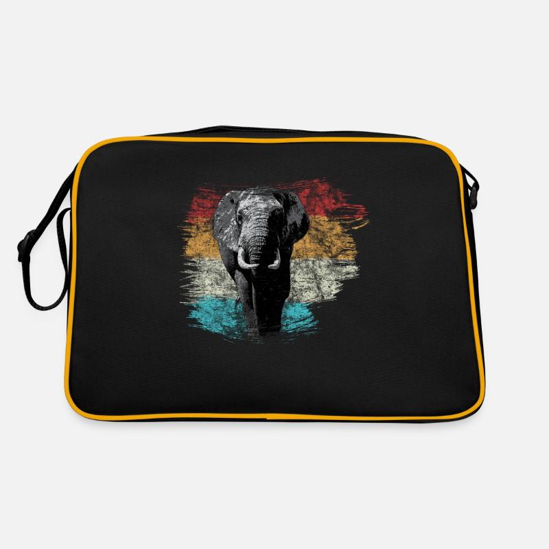 Éléphant vintage Sac Retro