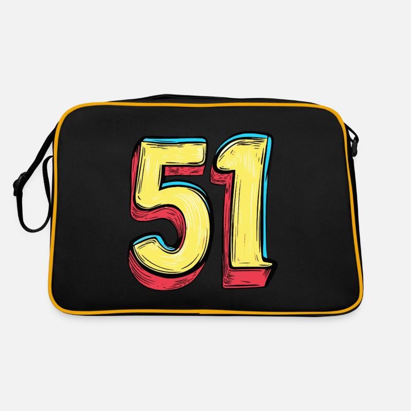 Bande dessinée à 51 numéros Sac Retro