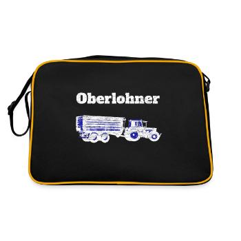 Oberlohner Tractor Tractor Trailer Lohner - Retro Bag - black/gold - Back