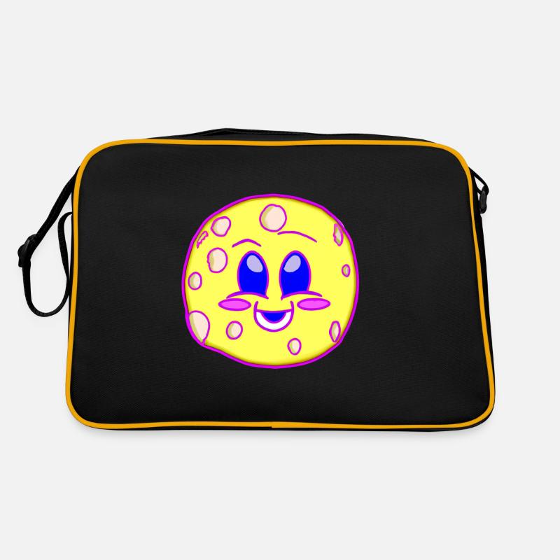 Ugly Mond Kawaii - Retro Tasche - Schwarz/Gold