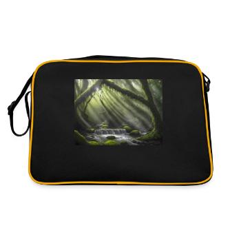 Lieu de conte de fées - Sac Retro - noir/or - Dos