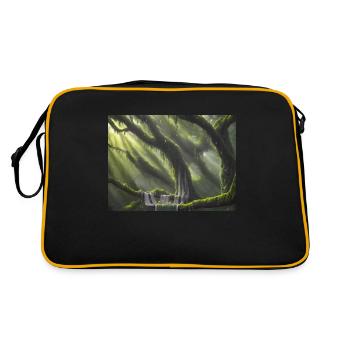 Forêt magique - Sac Retro - noir/or - Dos