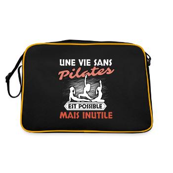 Pilates - Sac Retro - noir/or - Dos