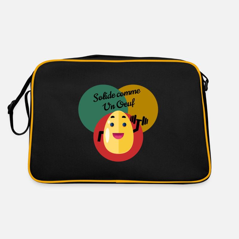Solid as an egg Retro Bag