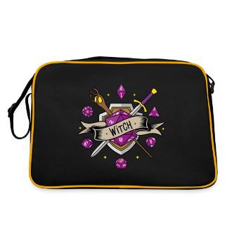 Witch RPG - Sac Retro - noir/or - Dos