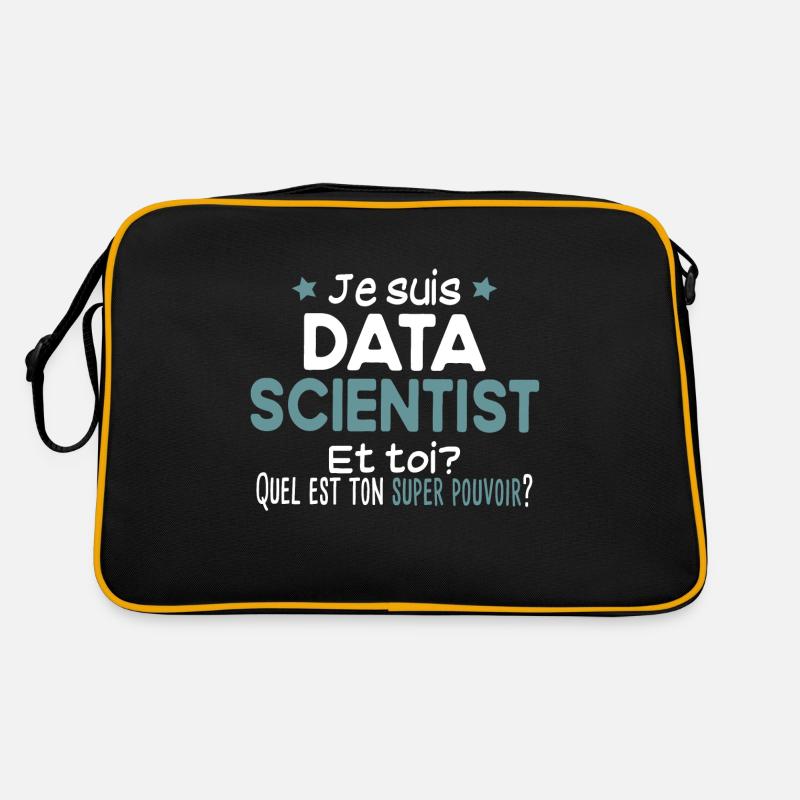 Data Scientist Métier Cadeau Humour Maths Sac Retro
