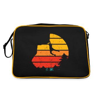 Trad Climbing Rock Climbing - Retro Bag - black/gold - Back