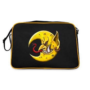Mauvaise lune - Sac Retro - noir/or - Dos
