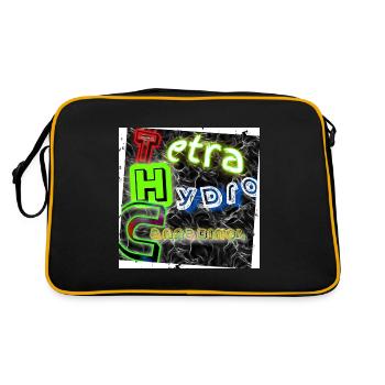 Tetra Hydro Cannabinol (THC) - Image - 2023 - Sac Retro - noir/or - Dos
