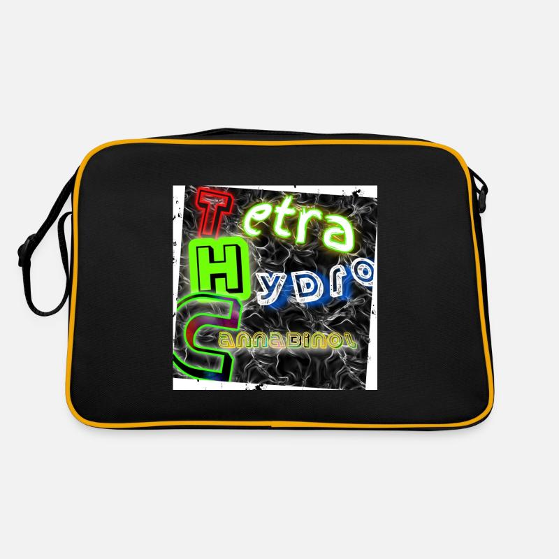 Tetra Hydro Cannabinol (THC) - Abbild - 2023 Retro Tasche