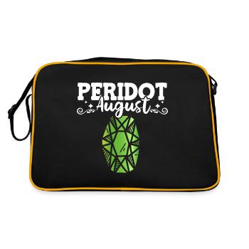 Pierres précieuses - Sac Retro - noir/or - Dos