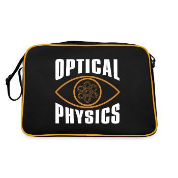 Physics Physicist - Retro Bag - black/gold - Back