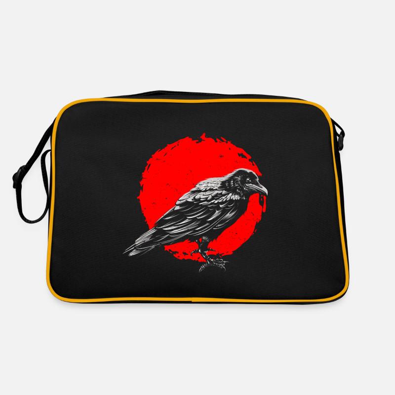 Occult Raven Raven Bird Crow Nordic Satanic Retro Bag