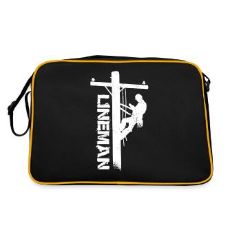 Chemise de monteur - Sac Retro - noir/or - Dos