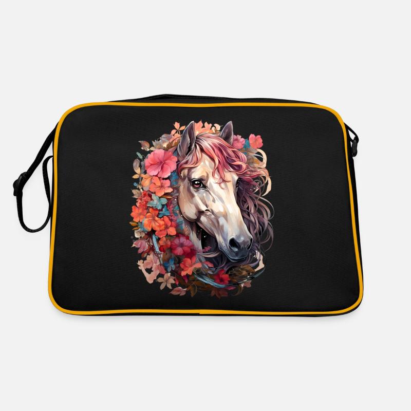 Pferd Retro Tasche