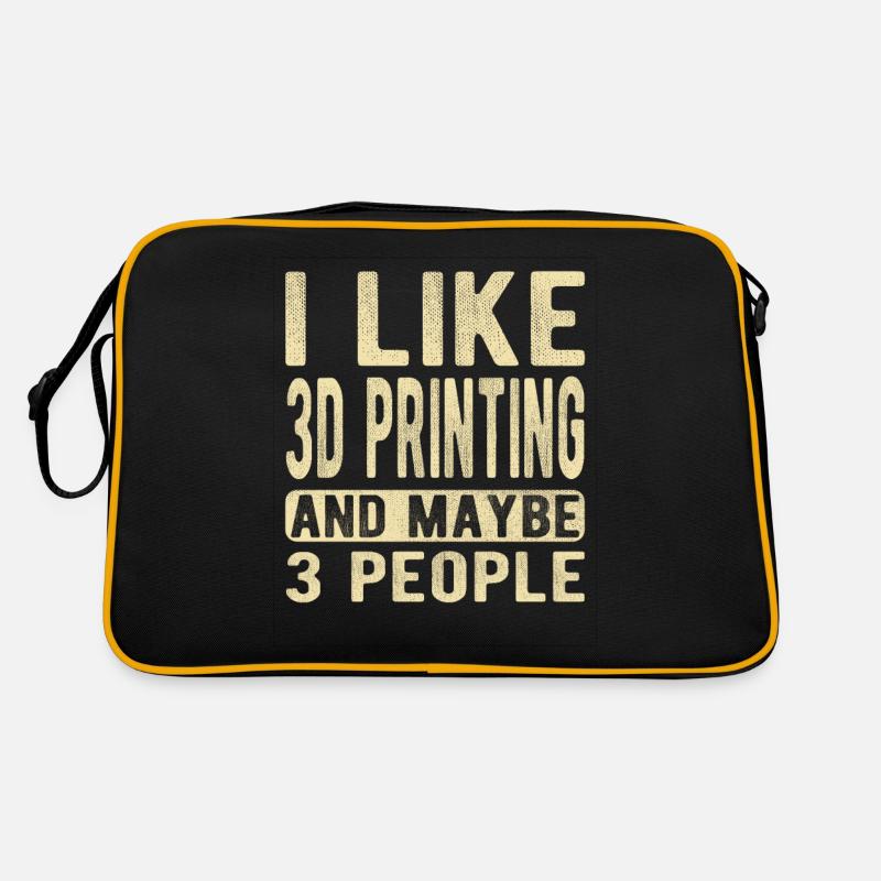 Dicton de l’impression 3D Sac Retro