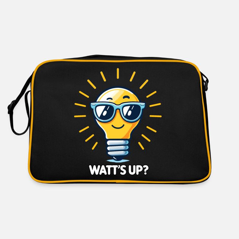 Wattâ€˜s up Retro Tasche