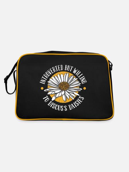 Hobby Gardener Gardener Goose Flower - Retro Bag - black/gold - Back