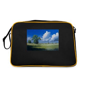 Enchanted nature - Retro Bag - black/gold - Back