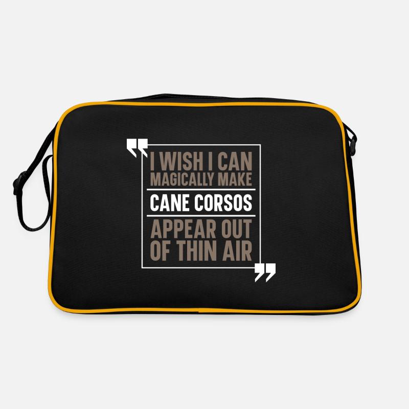 Cane Corso Chien Sac Retro