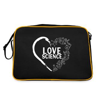 Chemistry Biochemistry - Retro Bag - black/gold - Back