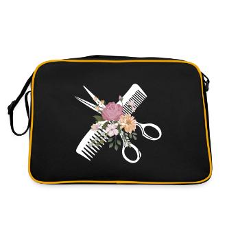 Coiffeur Coiffeur Coiffure Coiffure Coiffure Coiffure - Sac Retro - noir/or - Dos
