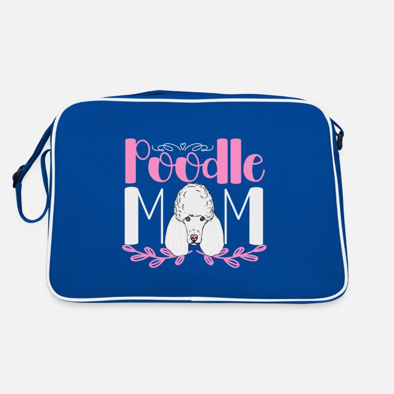 Caniche Maman Chien Caniche Mama Sac Retro