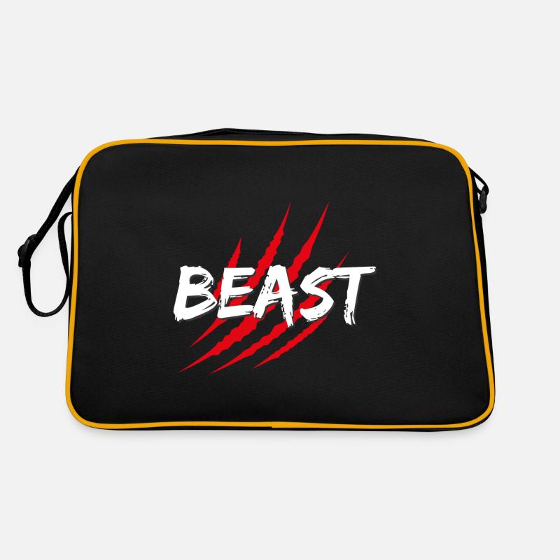 BEAST - chat sauvage Sac Retro
