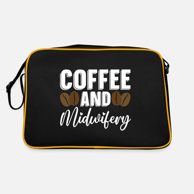 Hebamme Geburtshelfer Retro Tasche