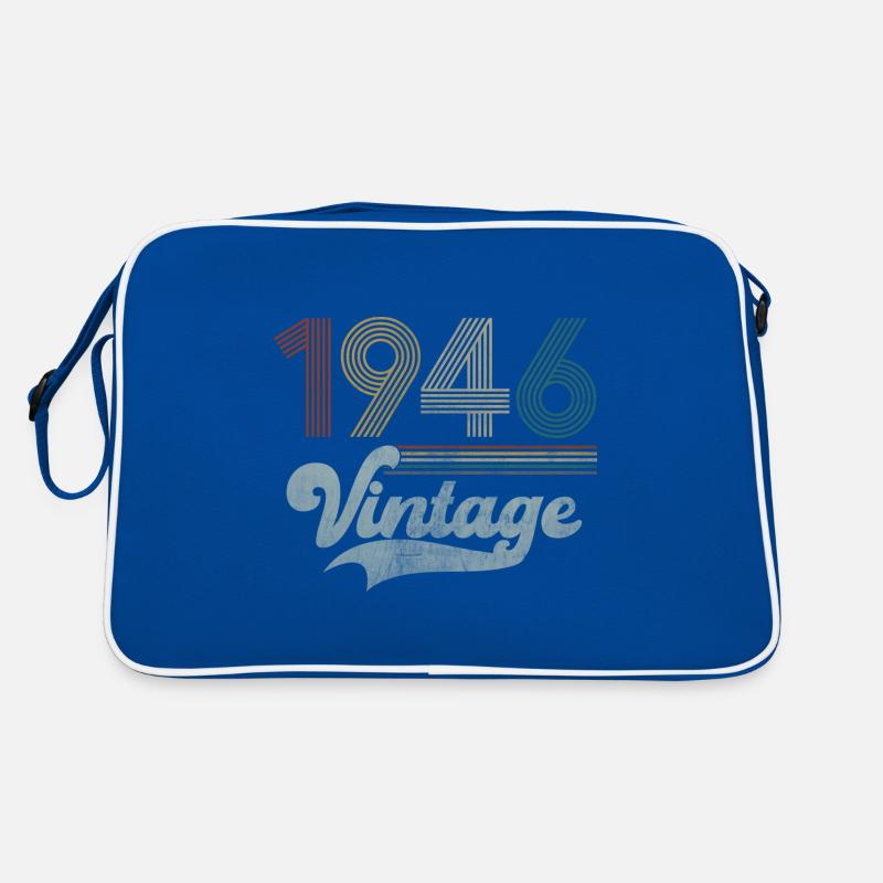 Vintage Anniversaire 1946 Sac Retro