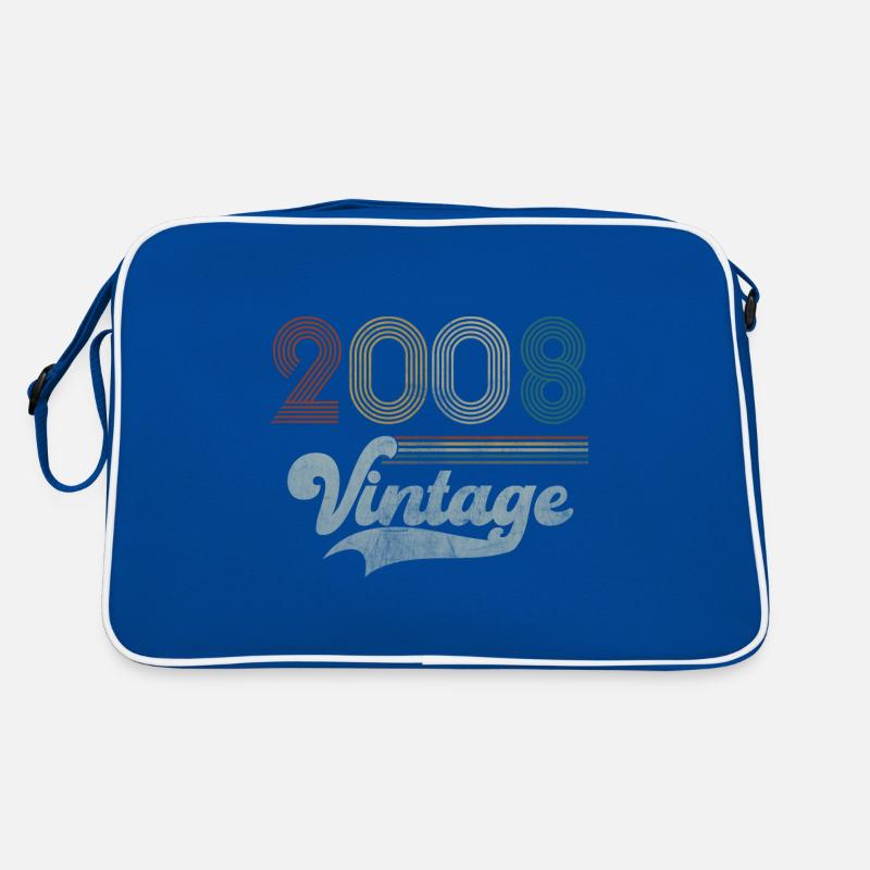 Vintage Anniversaire 2008 Sac Retro