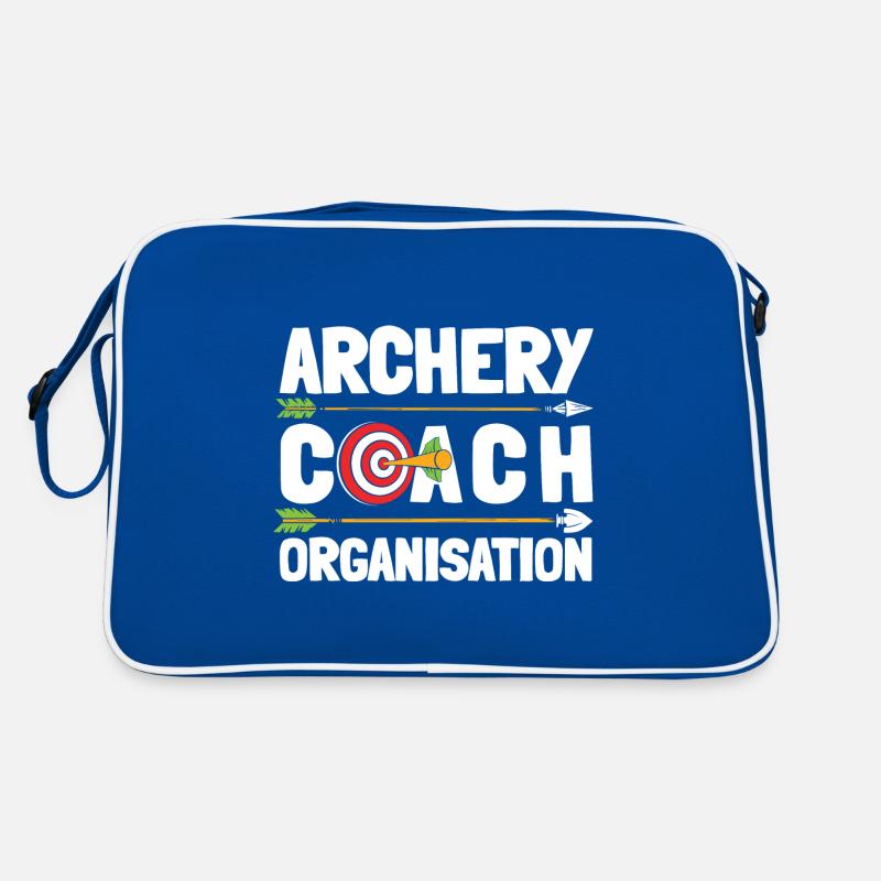 Bogenschütze Bogensport Pfeil Bogen Bogenschießen Retro Tasche