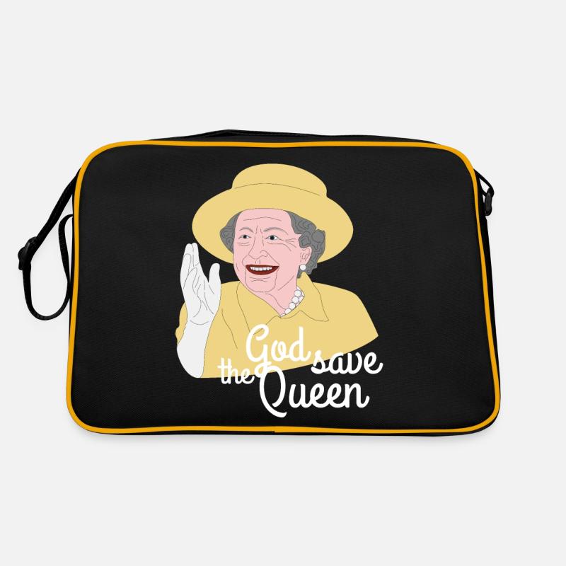 Dieu sauve la Reine Sac Retro