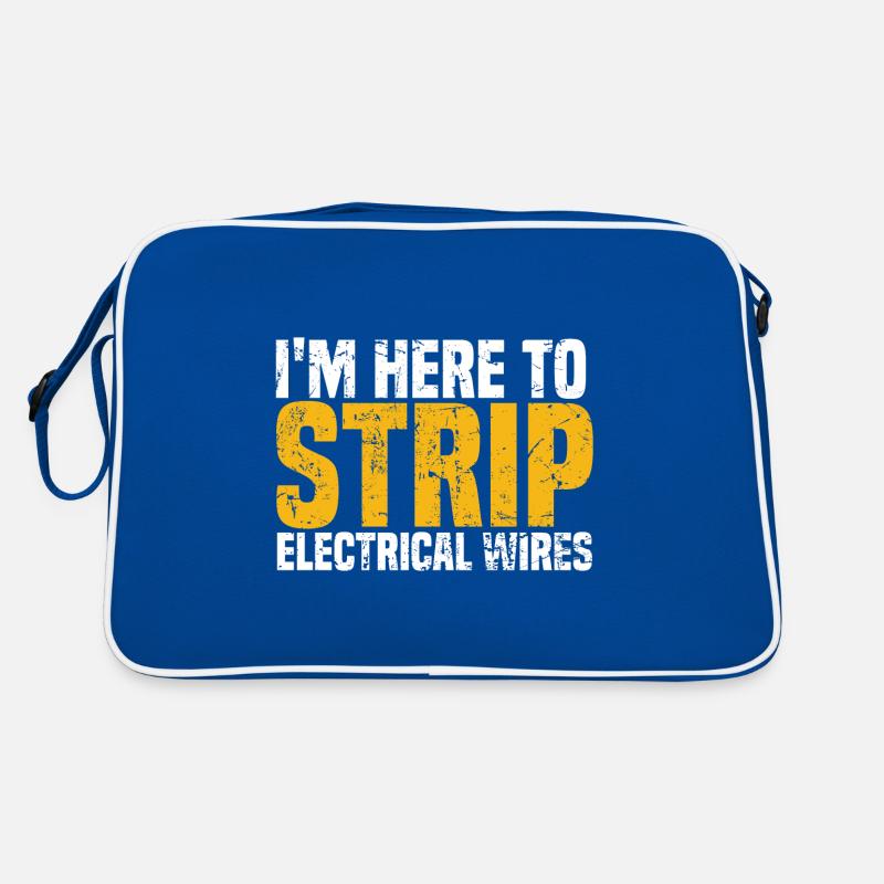 Electrician Electrical Engineer Electronics Technician Retro Bag