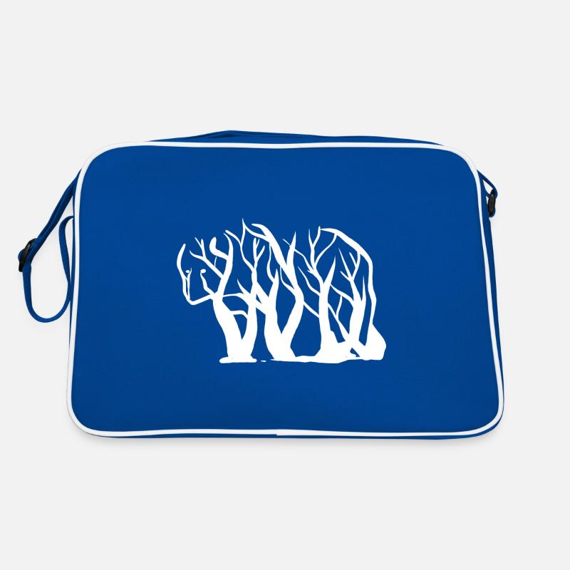 Tree Bear Nature Lover Poison Retro Bag