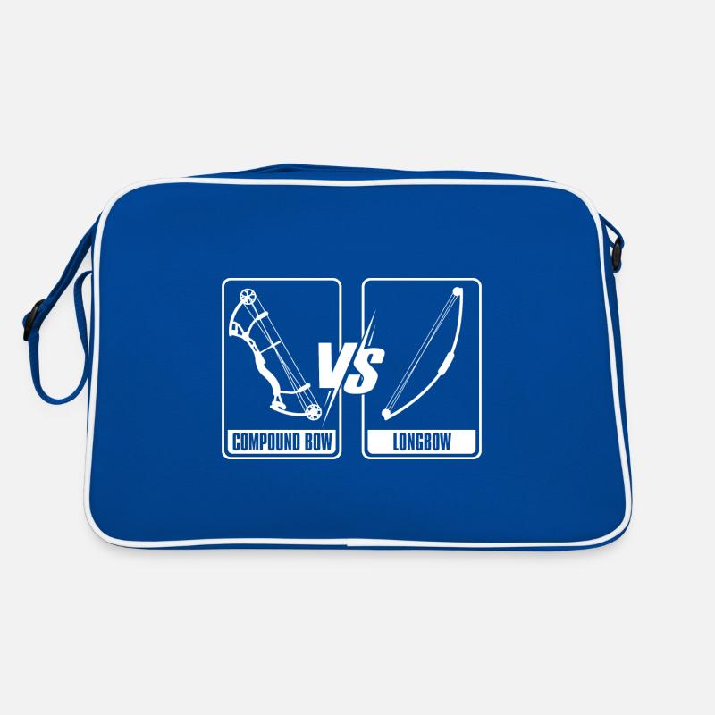 Bogenschütze Bogensport Pfeil Bogen Bogenschießen Retro Tasche