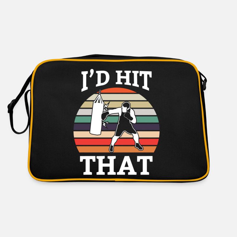 Boxing Boxer Boxer Boxing Match Boxing Training Retro Bag
