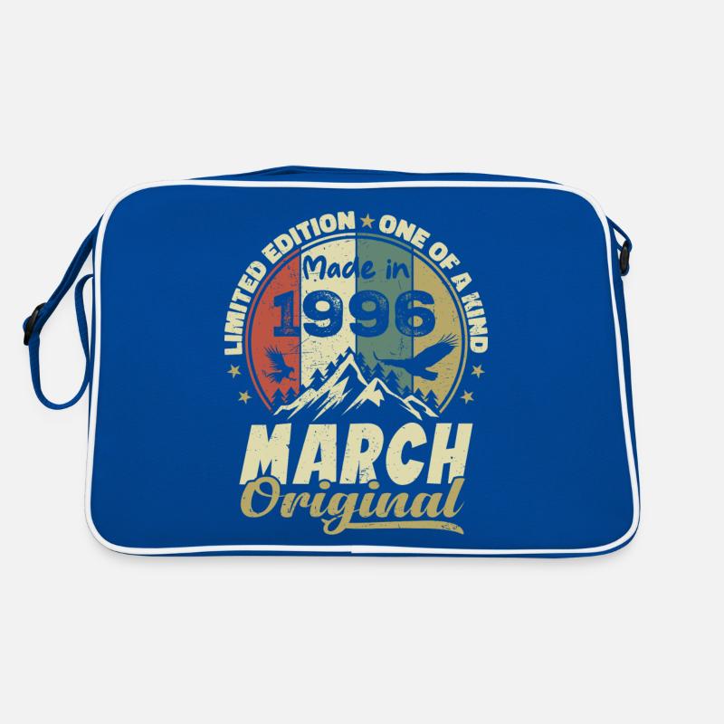 März 1996 Geburtstagsgeschenk in limitierter Auflage Retro Tasche
