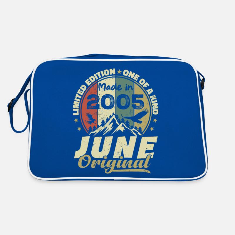 Juni 2005 Geburtstagsgeschenk Juni 2005 Juni 2005 Retro Tasche