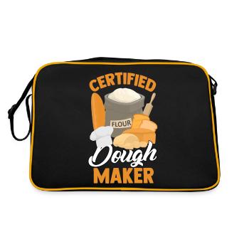 Bread Baking Bread Maker - Retro Bag - black/gold - Back