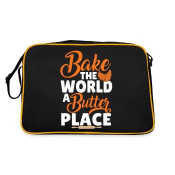 Bread Baking Bread Maker - Retro Bag - black/gold - Back