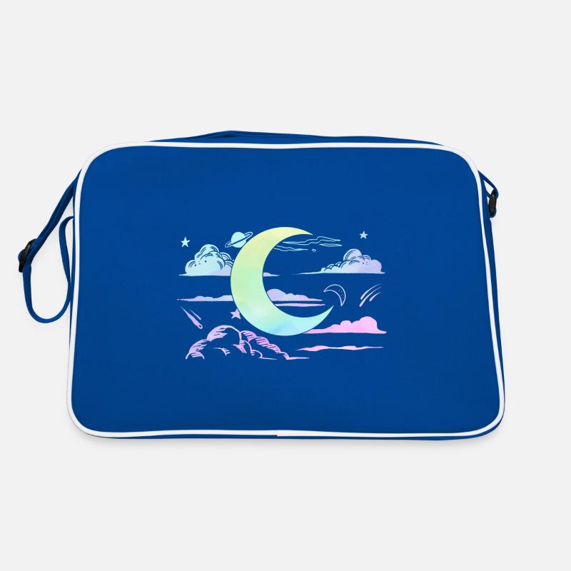 Kawaii Croissant de Lune Sorcière Pastel Goth Lune Sac Retro
